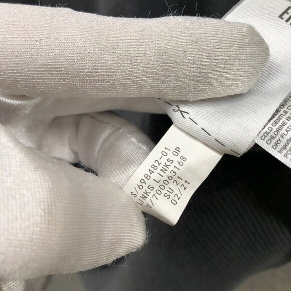 Banana Republic UV Resistant Sweater Hoodie Womens L Gray Rib Stitch Textured - Picture 7 of 9